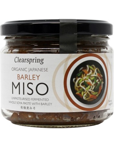 Barley miso no pasteurizado Bio 300g...