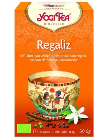 Yogi Tea Regaliz 17 bolsitas