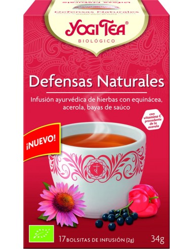 Yogi Tea Defensas Naturales 17 bolsitas
