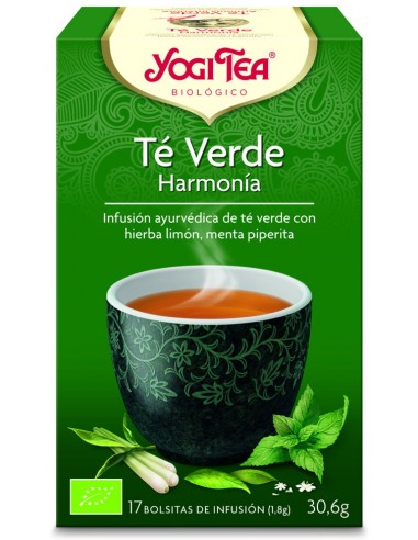 Yogi Tea verde armonía 17 bolsitas