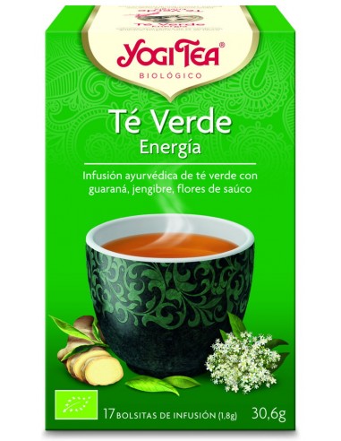 Yogi Tea Té verde energía 17 bolsitas