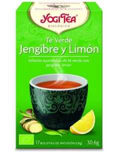 Yogi Tea Té verde, jengibre... 2