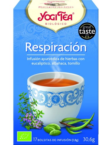 Yogi Tea Respiración 17 bolsitas