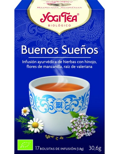 Yogi Tea Buenos sueños 17 bolsitas
