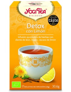 Yogi Tea Detox con limón 17...