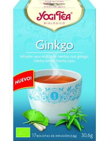 Yogi Tea Ginkgo 17 bolsitas