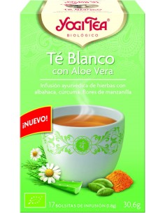 Yogi Tea Té Blanco con aloe...