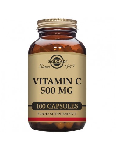 Vitamina C 500mg 100caps Solgar