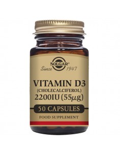 Vitamina D3 2200IU 50caps...