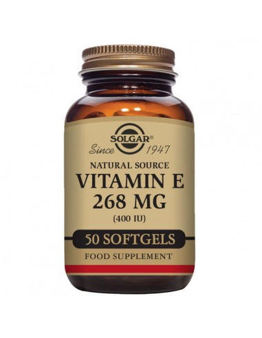 Vitamina E 268mg 50caps Solgar