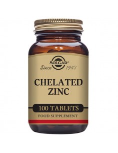 Zinc quelado 100comp Solgar