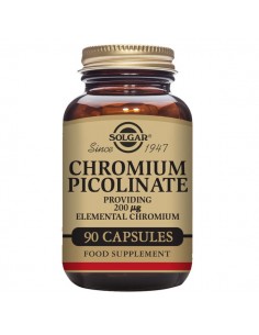 Picolinato de cromo 200mcg...
