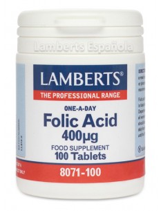 Ácido Fólico 400mcg 100comp...
