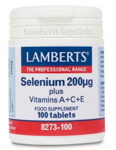 Selenio, Vitamina A, C y E...