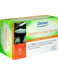 Mejillón labio verde 84...