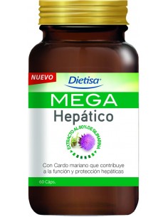 Mega hepático 60caps Dietisa