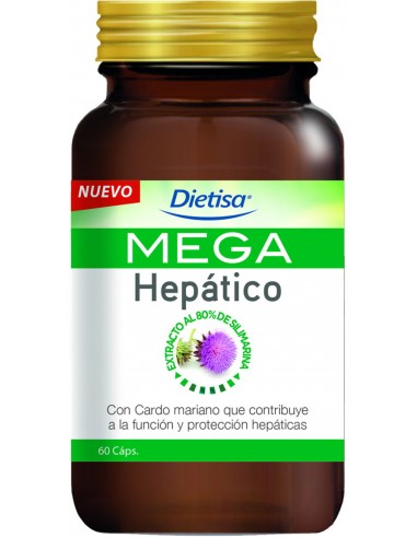 Mega hepático 60caps Dietisa