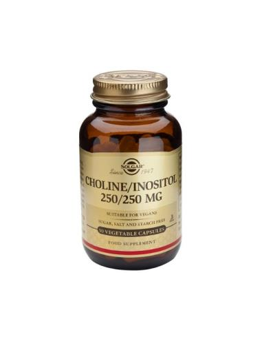 Colina Inositol 250/250mg 50caps Solgar