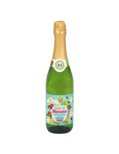 Zumo de manzana espumoso...