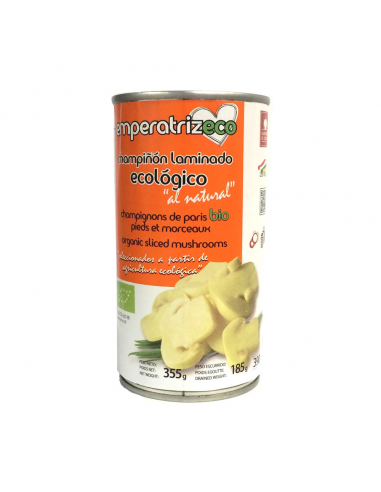 Champiñón laminado Bio lata 335g...