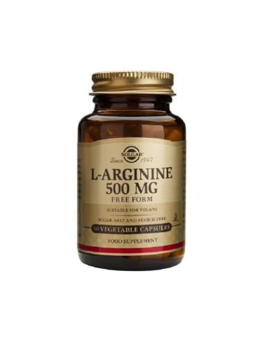 L-Arginina 500mg 50caps Solgar