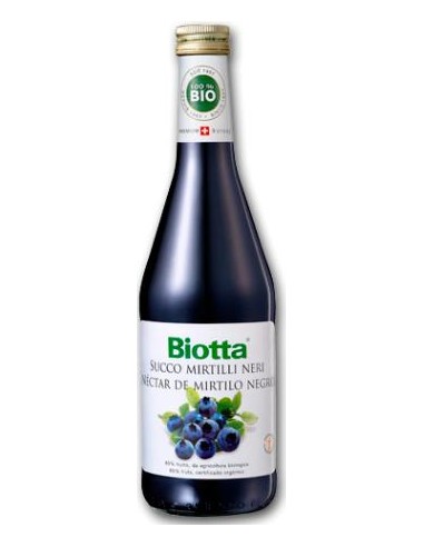 Jugo de Mirtilo negro Bio 500ml Biotta