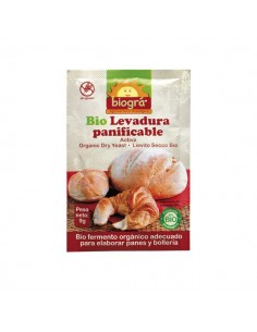 Levadura panificable Bio 9g...