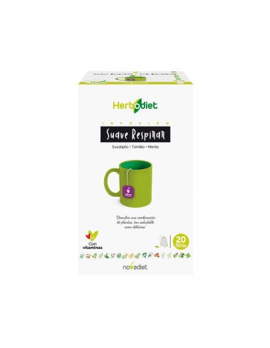 Herbodiet suave respirar 20 filtros...