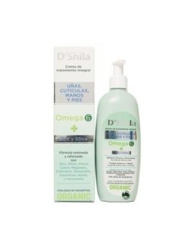 Crema manos uñas y pies omega 6 250ml...