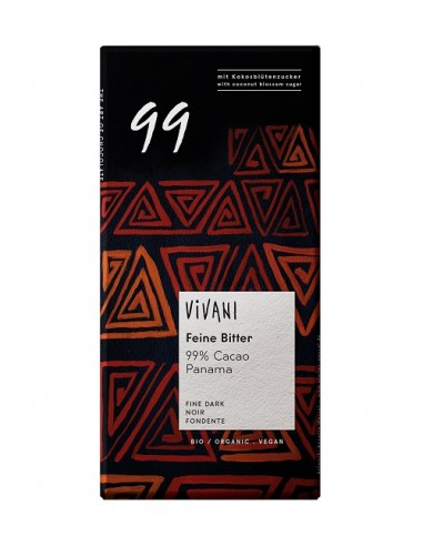 Chocolate negro 99% 80g Bio Vivani