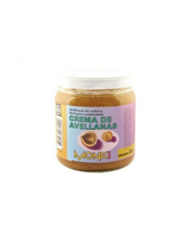 Crema de avellanas Bio 330g Monki