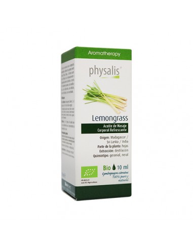 Aceite esencial lemon grass Bio 10ml...