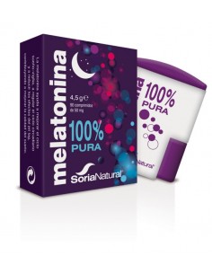 Melatonina 100% pura 90comp...
