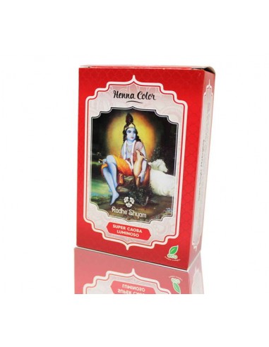 Henna super caoba luminoso polvo 100g...