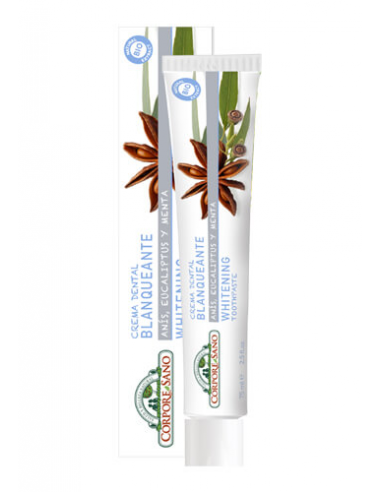 Crema dental blanqueante Bio 75ml...