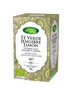 Té verde jengibre y limón...
