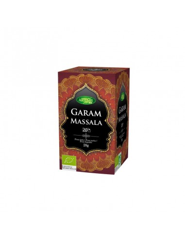 Garam massala 20 filtros Artemis