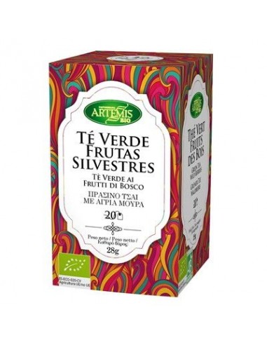 Te verde con frutas silvestres Bio 20...