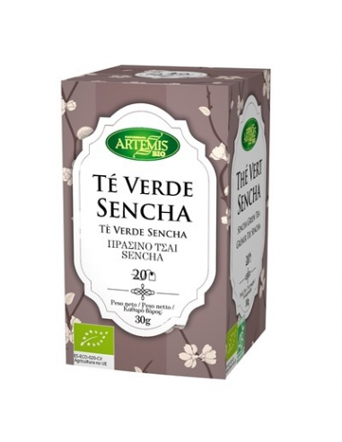 Te verde sencha Bio 20 filtros Artemis