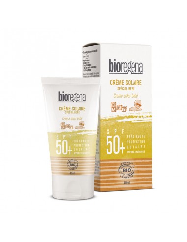 Protección solar bebés factor 50+ Bio 40