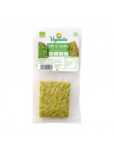 Tempeh de guisantes Bio 250g Vegetalia