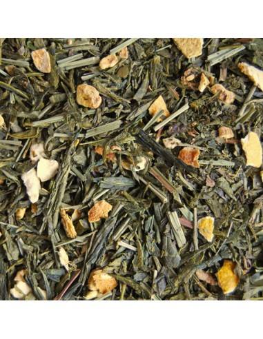 Té verde jengibre y limón Granel