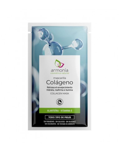 Mascarilla facial colágeno 10g Armonía