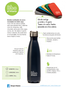Botella BBO termo acero... 2