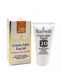 Crema facial solar SPF20...