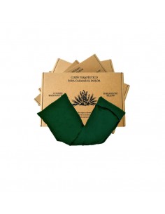 Cojín térmico funda verde...