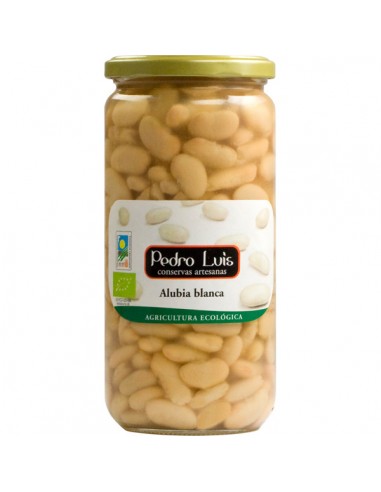 Alubia blanca cocida Bio 500g...