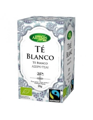 Te blanco Bio 20 filtros Artemis