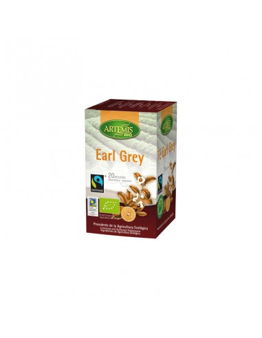 Té Earl Grey Bio 20 filtros Artemis