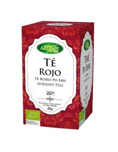 Té rojo Bio 20 filtros Artemis